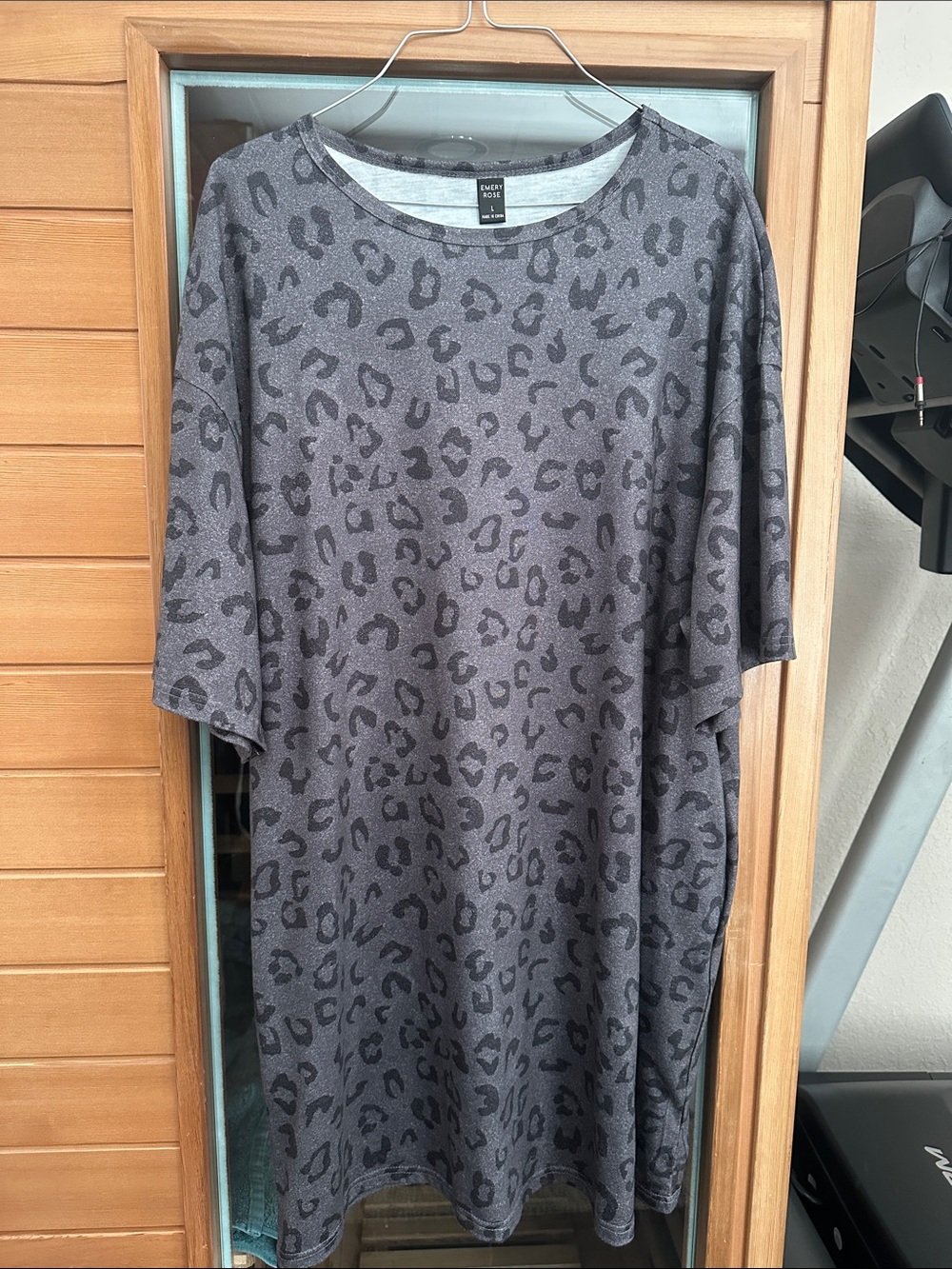 Gray Leopard Women’s Dress